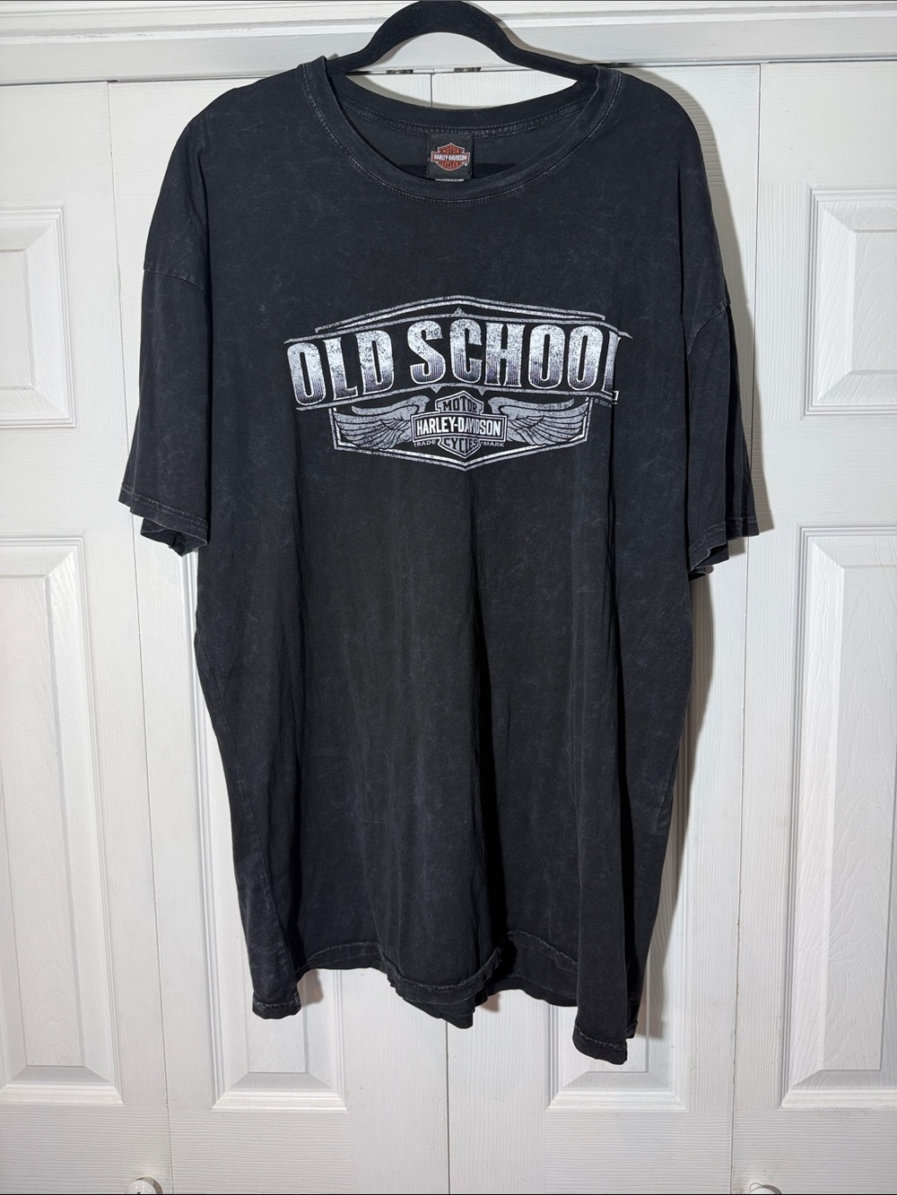 Harley-Davidson Black 'Old School' Rogers, Arkansas Short Sleeve Tee